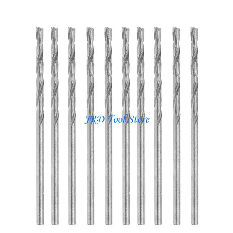 A2UD متعددة الوظائف 10 PCS صغيرة Micro HSS 0.5mm مستقيم شانك تويست تويست بت