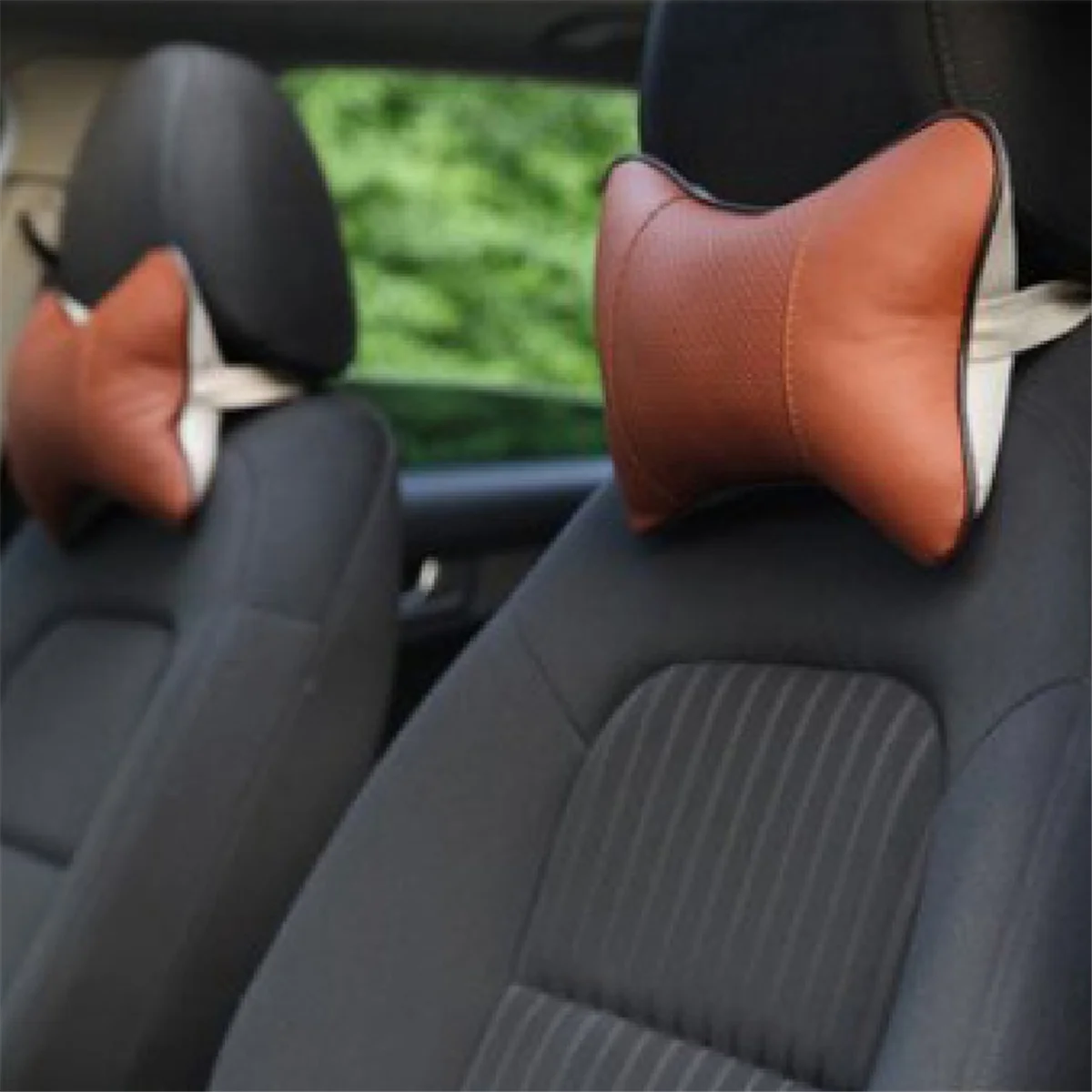 Car Neck Pillows 4Pcs Pack Headrest for Head Pain Relief Universal Car Pillow Car Headrest Car Bone Pillow