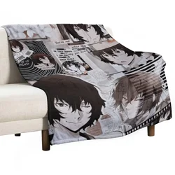 Dazai Aesthetic Throw Blanket Decorative Throw Softs Decorative Sofa Blankets