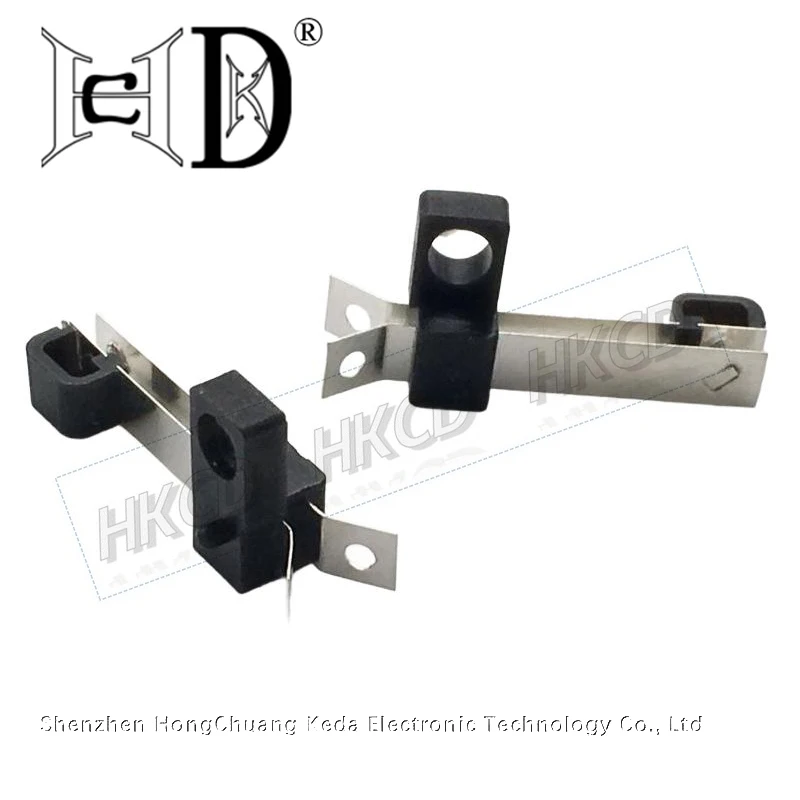 10pcs LSA-9B small blade switch two pin press reset connector black core accessory electric shock switch