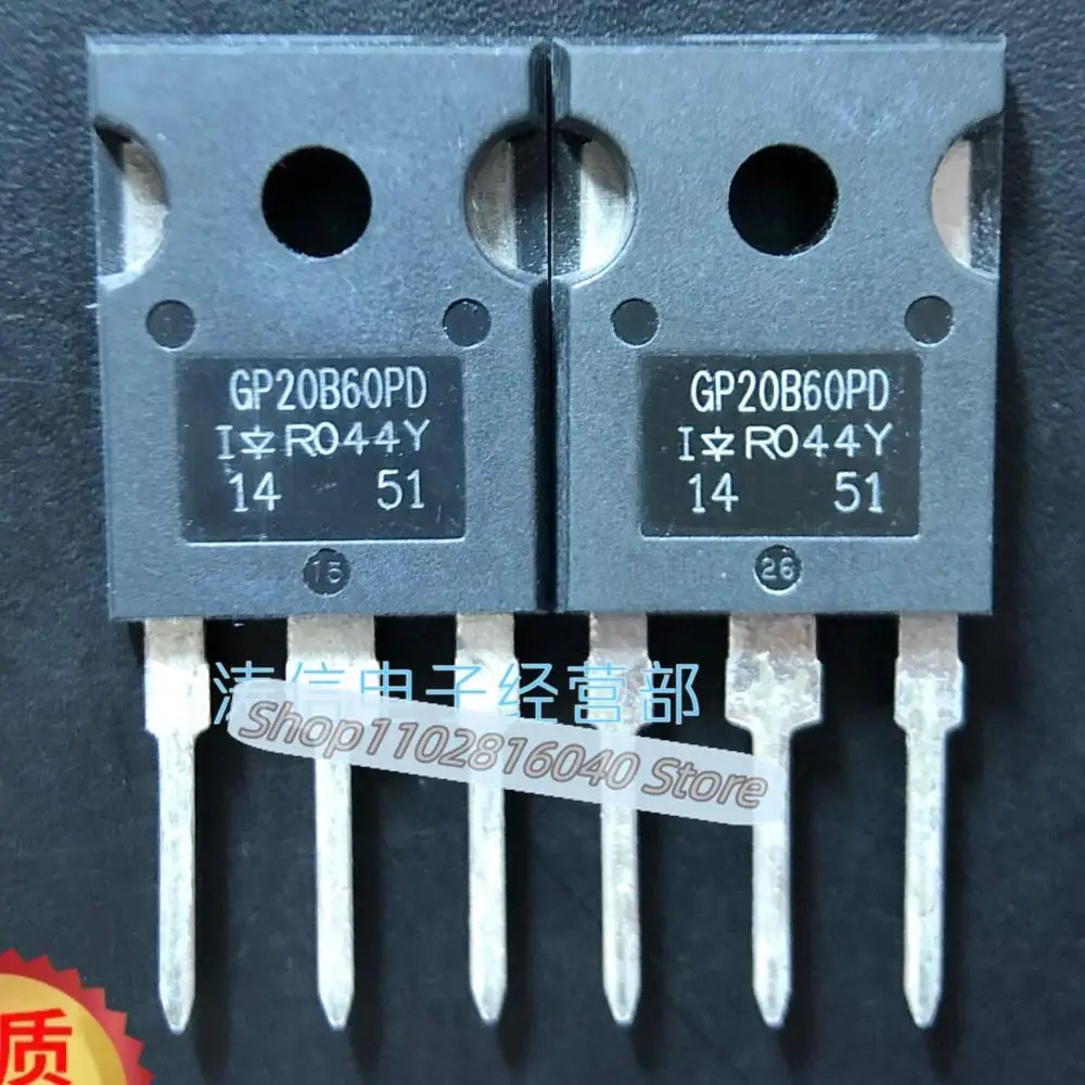 

10PCS/Lot GP20B60PD GP20B60PD TO-247 22A/600V IGBT Best Quality Imported Original Spot