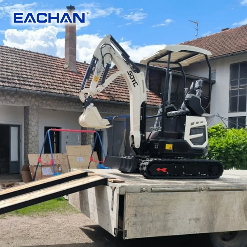 

Good Quality All Terrain 1.8 Ton Small Excavator Euro 5 Crawler Type Compact Digger Earth-moving Machine Excavator Customized