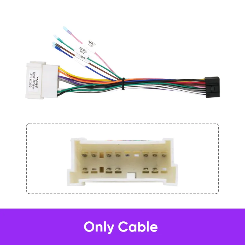 MAMSM 2006-2013 لشركة هيونداي توكسون 2 الدين راديو السيارة فآسيا كابل تسخير الأسلاك التوصيل نمط لوحة إطار الكسوة تركيب داش عدة