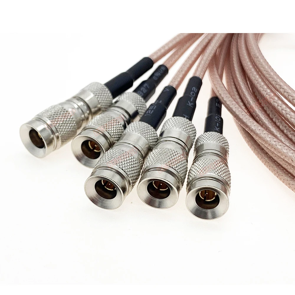 DIN 1.0/2.3 Mini BNC CC4 Male to CC4 Male Plug Connector 75 Ohm RG179 Cable Assembly RF Coaxial Pigtail Jumper HD SDI Cable image 3