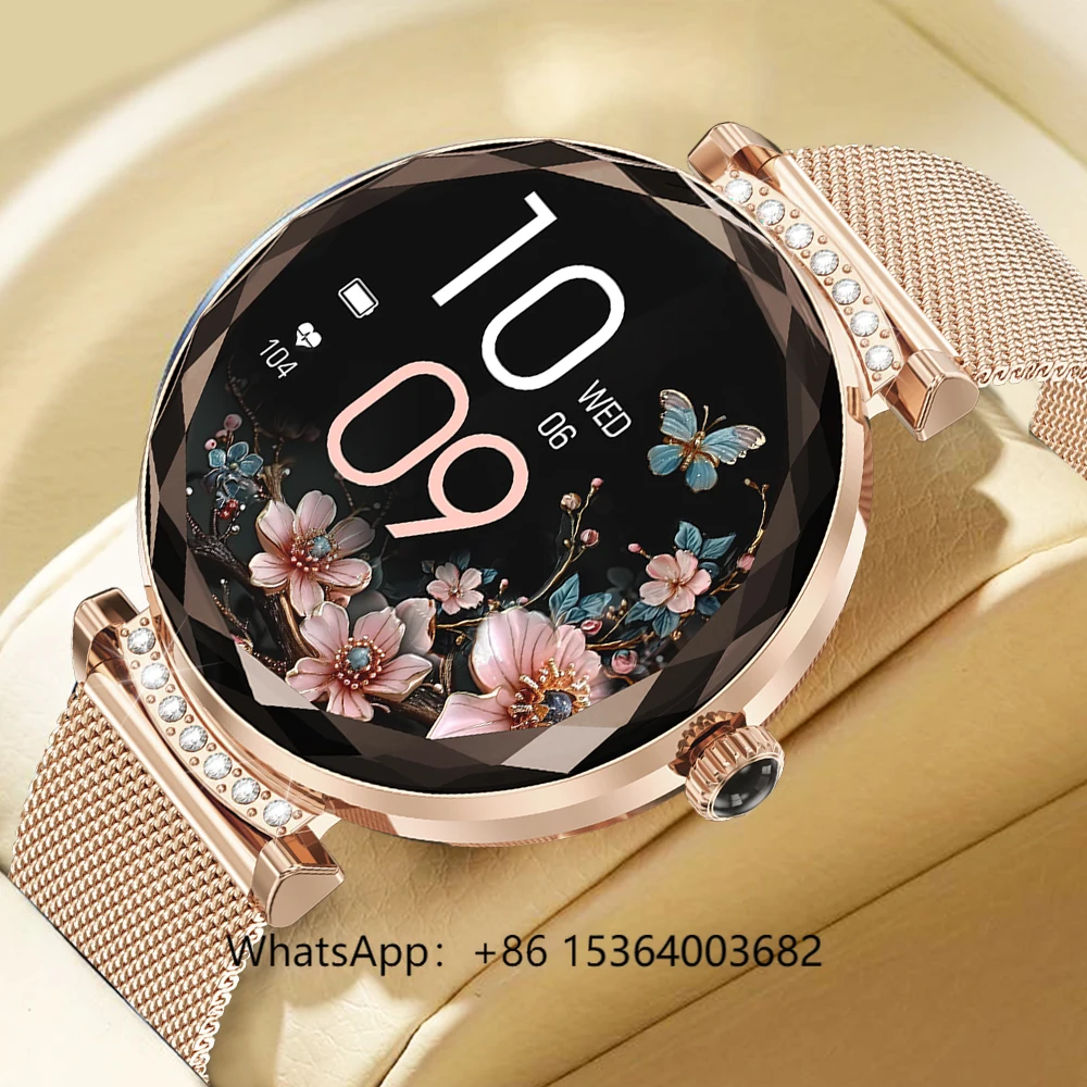 

TJXL-SENBONO NX7PRO New Women Smart Watch AMOLED Screen BT Calling Calories Multi-sport Model Lady Fashion Smartwatch for Women