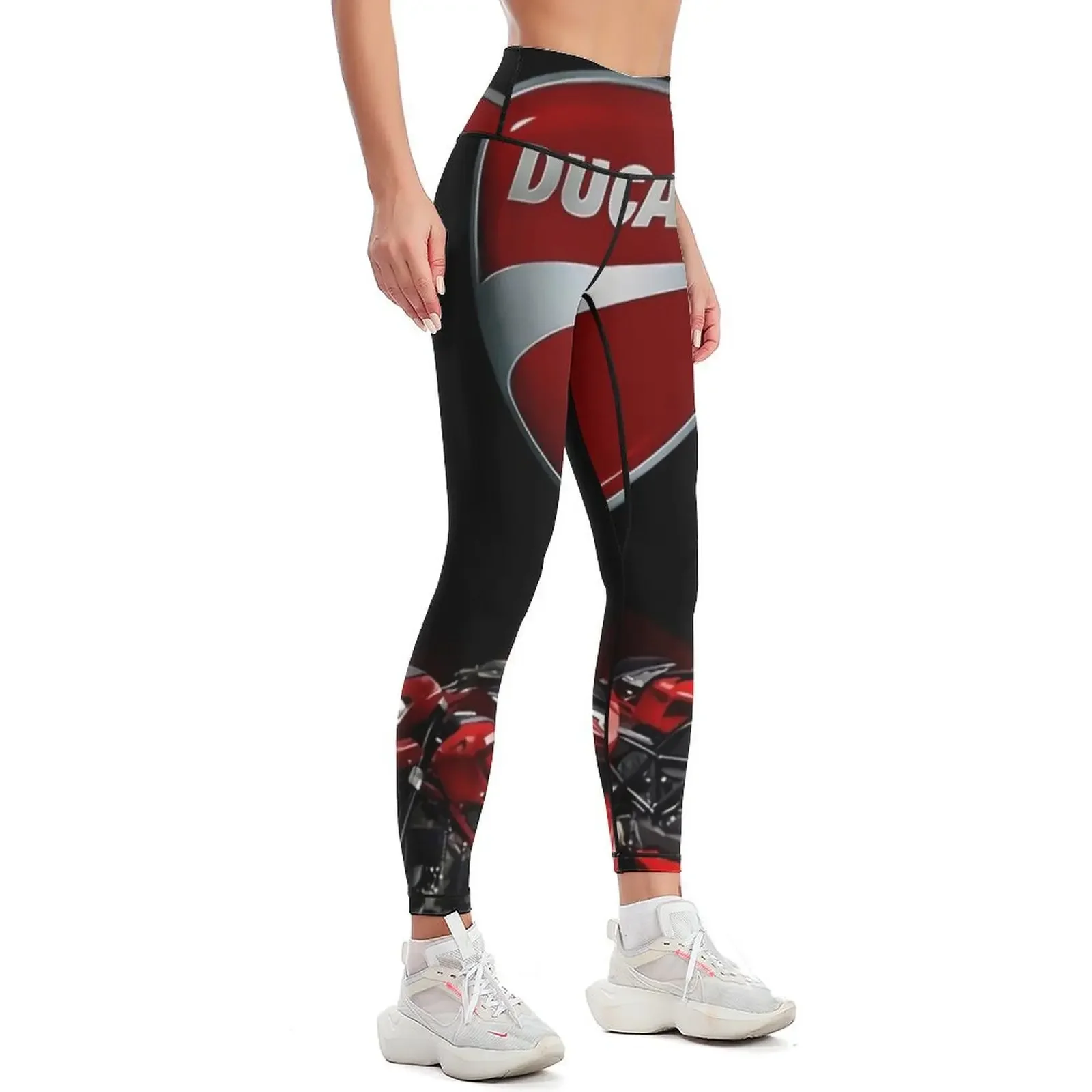 ALL RED DUCATl Leggings Female legging pants joggers for Women sports Womens Leggings