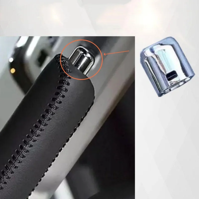 

Suitable For Kia K2/K3/KX3 Handbrake Button Cover Electroplating Bright Shell Automobiles Parts Accessories Car Stuff Auto