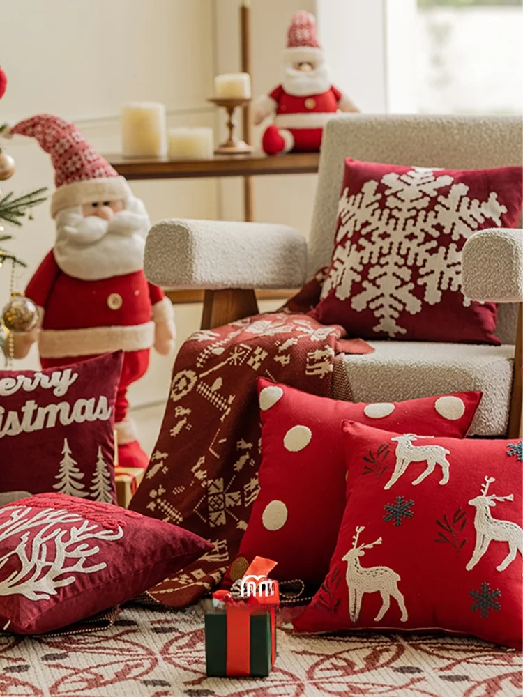 

Декоративные чехлы для подушек Nordic Sle Cisas для дивана, гостиной, квадратные, из полиэстеровой ткани, без наполнителя.