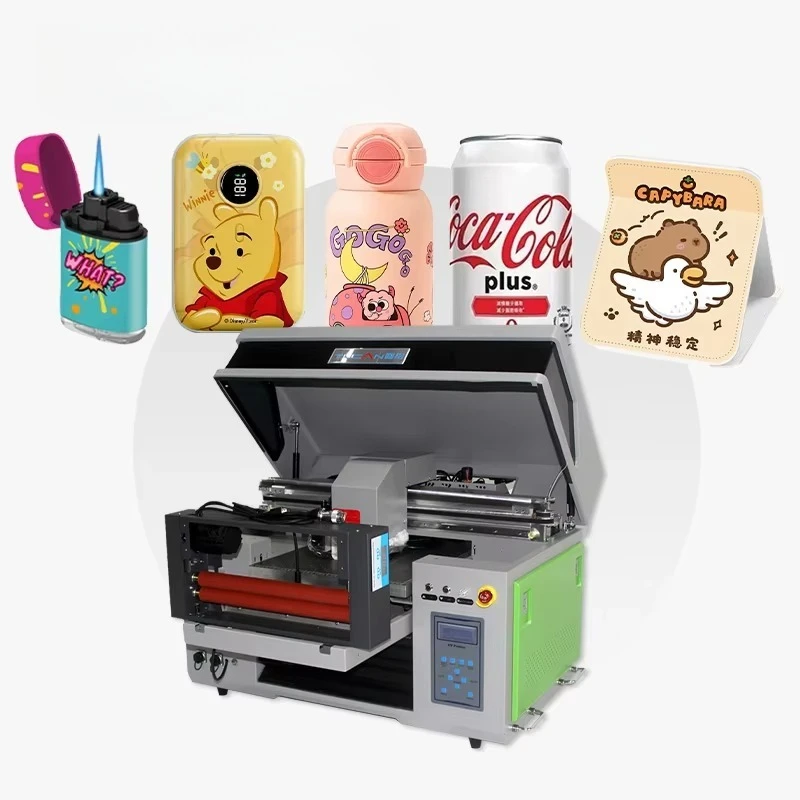 Hot Sale 4060 Multifunctional Uv Dtf and Uv Flatbed All in One Uv Printer Machine with Two Printhead