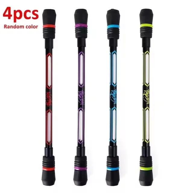 4/1 Stuks Spinning Pen Rolling Vinger Roterende Pen Gaming Truc Pen Stress Release Brain Training Speelgoed Voor Kinderen volwassenen Studenten