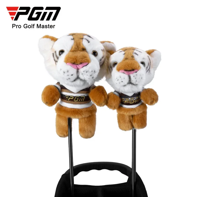 

PGM golf club head cover Wooden Stick Protective Cover Cartoon Doll Magnetic Closure Inside Outside Fluff Club Cap GT045