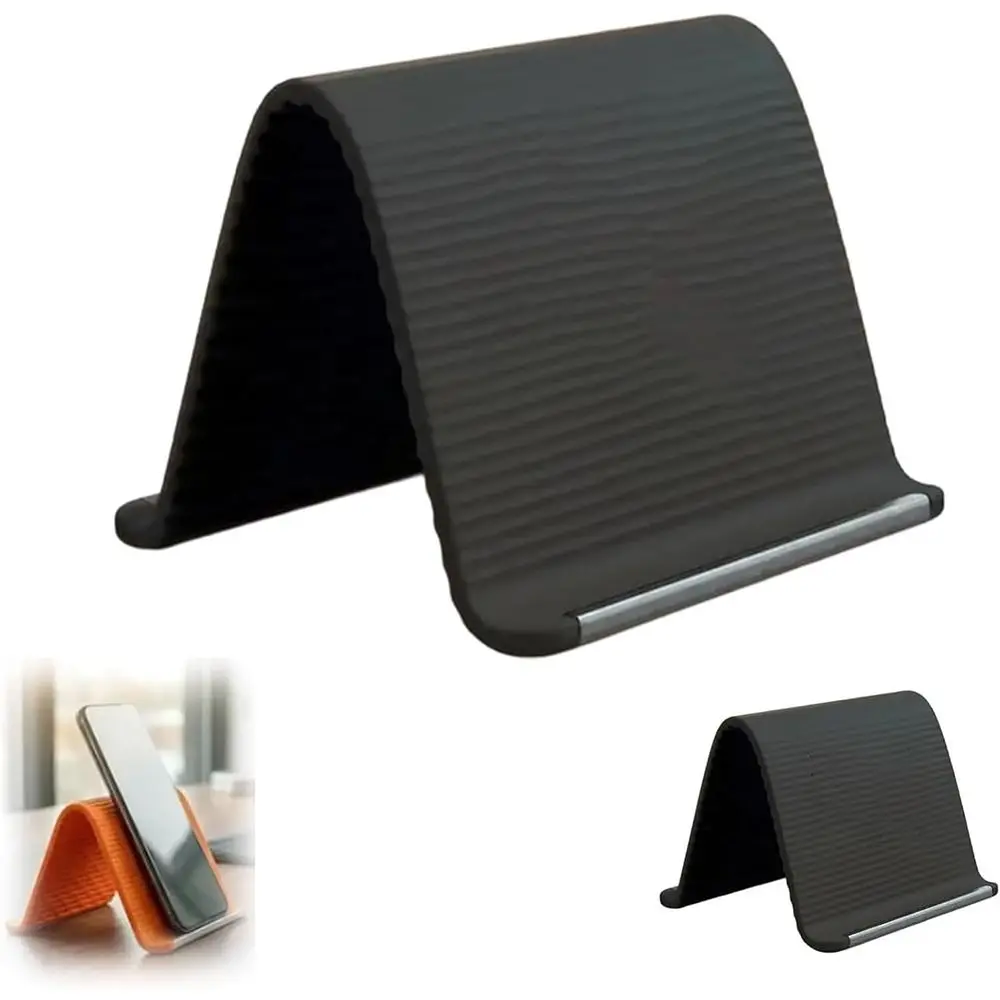

New Flexible Foldable Silicone Phone Holder Adjustable Non-Slip Aluminum Phone Stand Portable Desk Stand for Phone Tablet