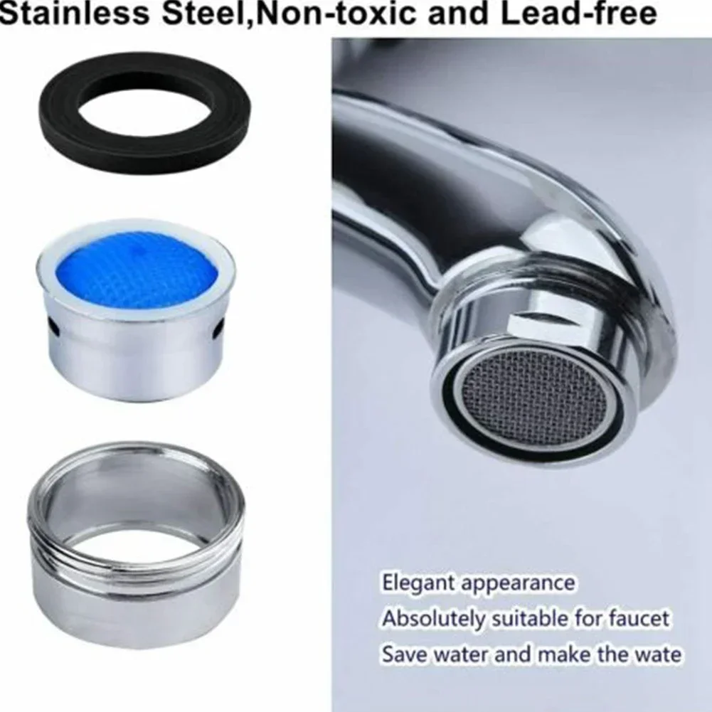 Jet Regulators Faucet Aerator Wrench 1 * Mixing Nozzle Wrench 304 Stainless Steel 5 Faucet Aerators Filter Spare Part