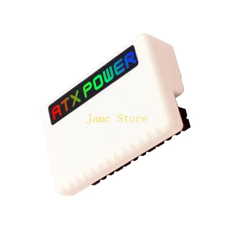 LX0B Computer 24Pin 90Degree Adapter 5V 3Pin ARGB Sync Cable  Management Enhancer
