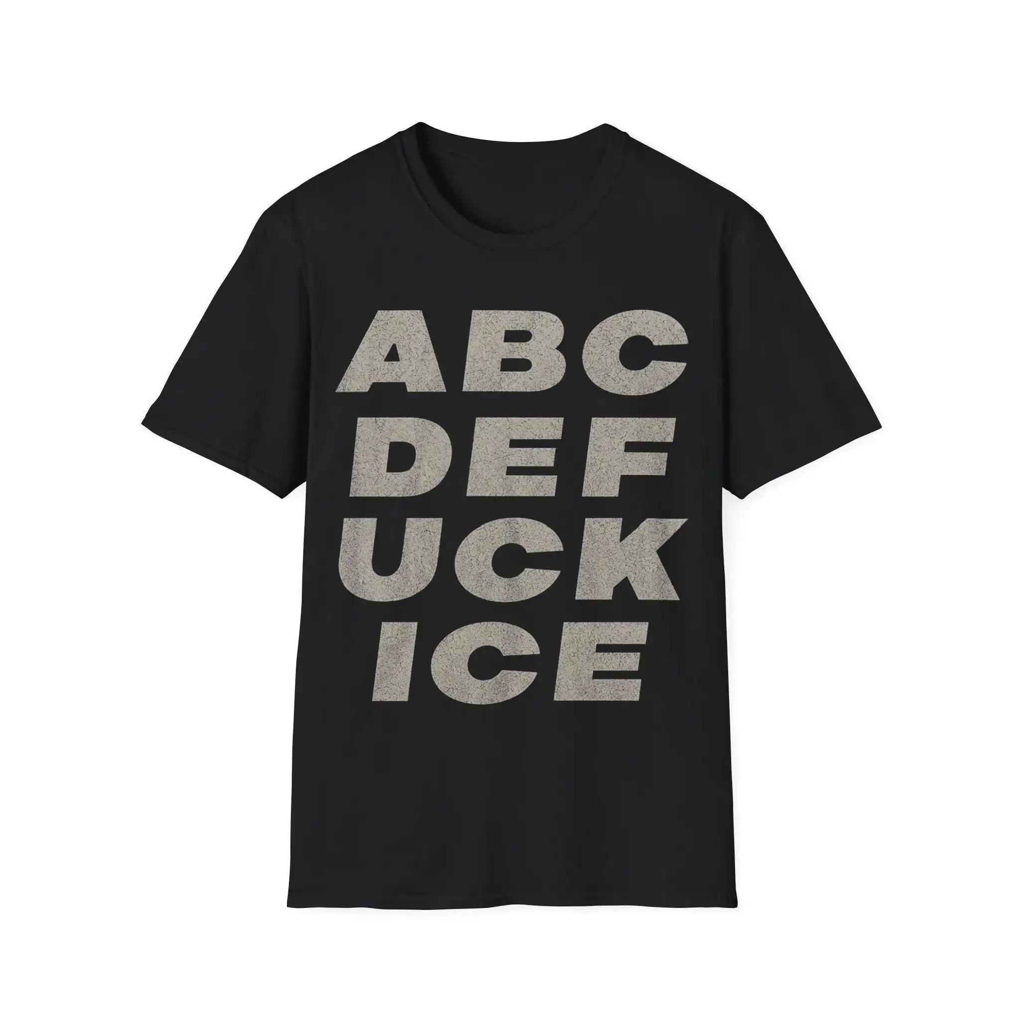 ABCDEFUCKICE Shirt, Protest Tee, Anti ICE Shirt, Pro Immigrant T-shirt, Political Activist Tee, Abolish ICE