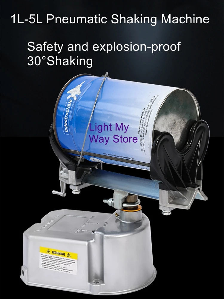 Industrial grade chemical paint ink food shaker mixing and shaking equipment pneumatic shaker