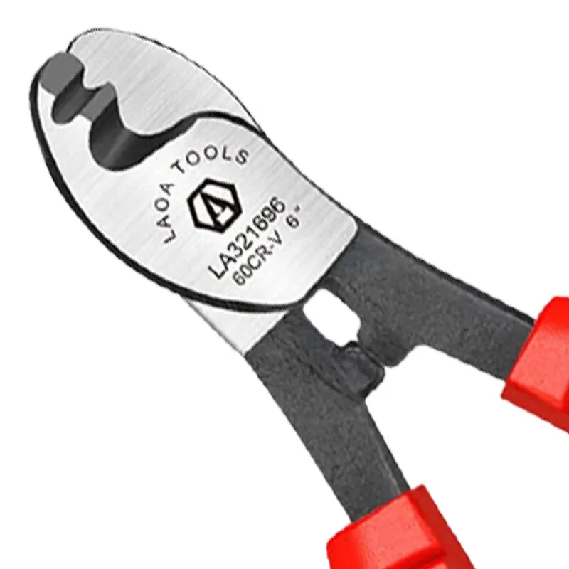 LAOA 6inch Insulated Cable Scissors 1000V Protection Against Electric Shock Wire Stripper Tool Cable Shear Manual Tool