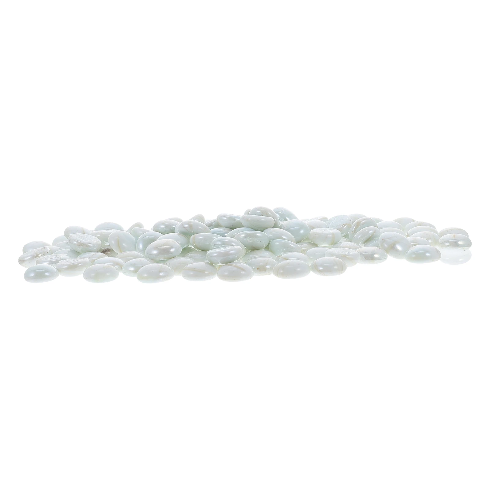 

Fish Tank Decoration Colorful Glass Pebbles Aquarium Landscaping Stones Non-Fading Decorative Rocks for Fish Tanks Sturdy