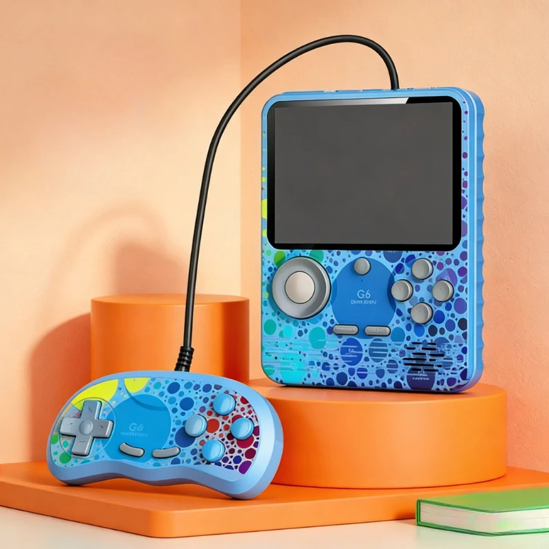 

G6 Портативная игровая консоль 3,5-дюймовый экран с поддержкой ретро-игровой автомат для детей, подарки