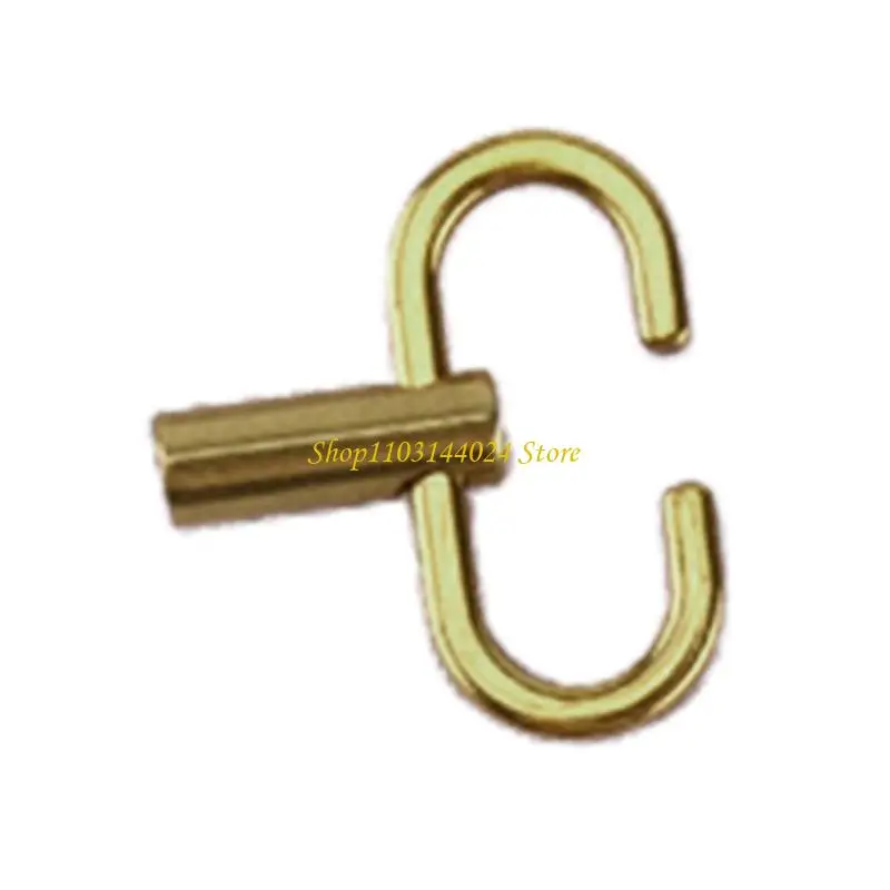 N5KE Adjustable Metal Buckle Bag Chain Shortening Buckles Clip Long Short Regulator
