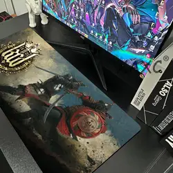 Adventure Open world role-playing game Cool Kingdom Come Deliverance Mouse Pad Non-Slip Rubber escritorio Edge locking mousepads