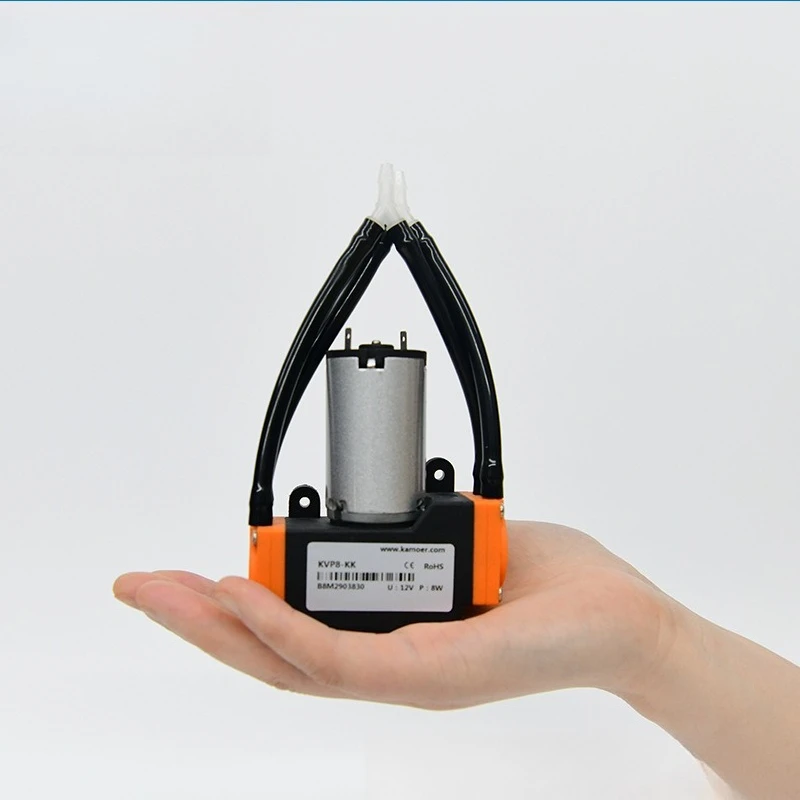 

12V 24V miniature air pump, ambient air monitoring suction sampling diaphragm vacuum pump