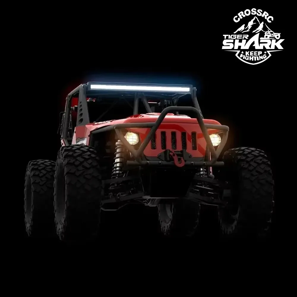CROSSRC UT4 PRO SHARK 1/7 RC symulacja elektryczny model zdalnie sterowanego samochodu Rock Crawler Off-Road Buggy zabawki dla dorosłych dzieci