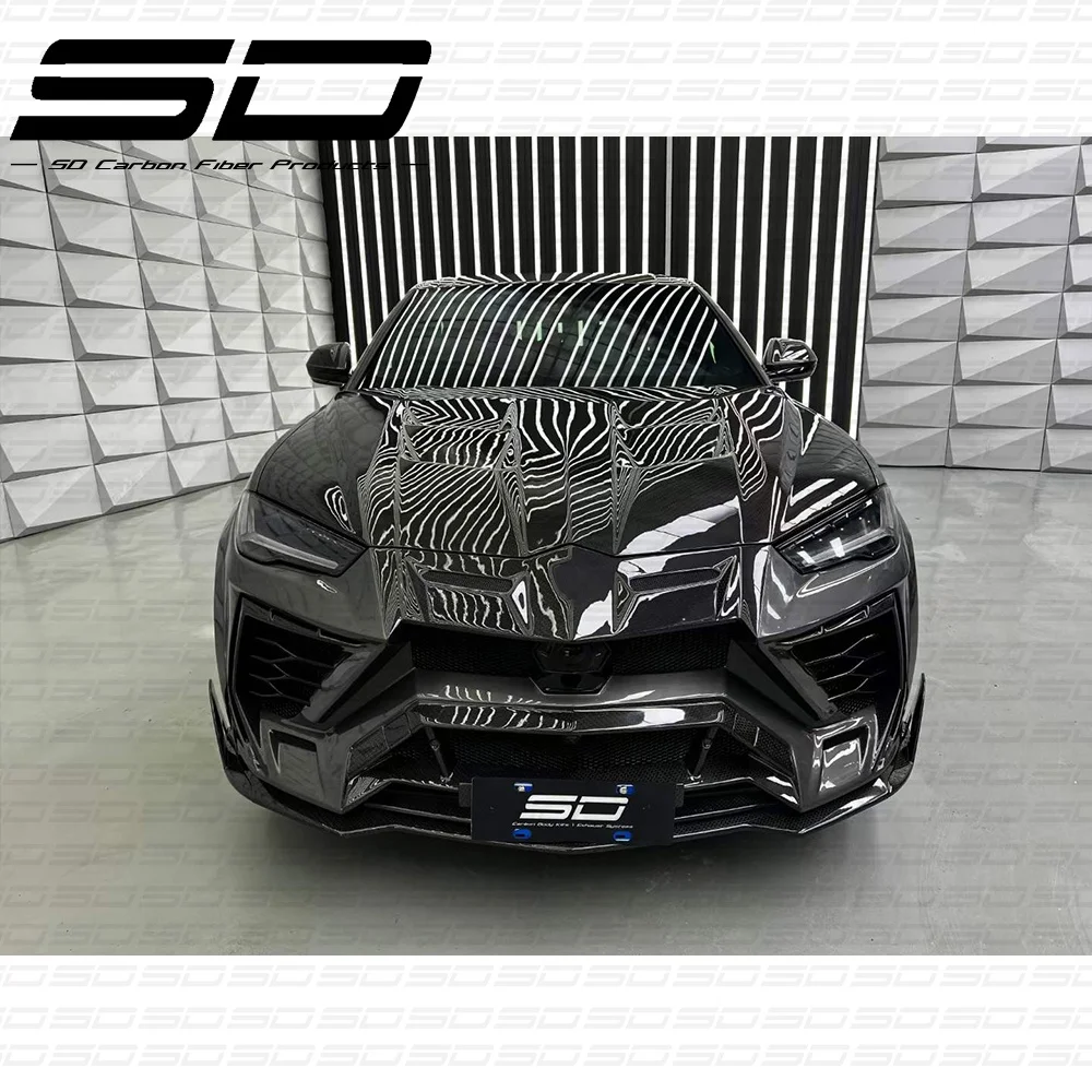 M Style Carbon Fiber Full Set Body Kit For Lambo Urus Body Kit