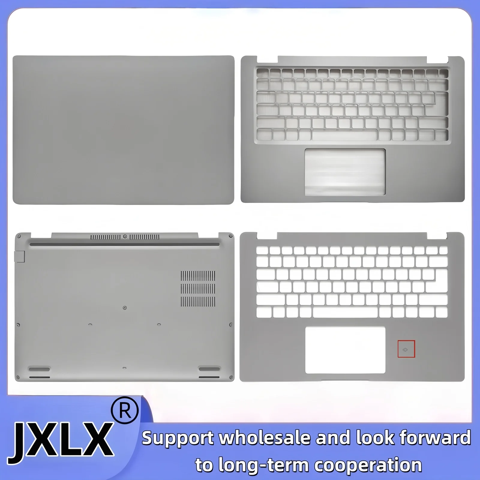 

JXLX® New For Dell Latitude 5420 E5420 Laptop LCD Back Cover Top Case/Palmrest/Bottom 063DTN A20697 A20696 A20695 0DW98X silvery