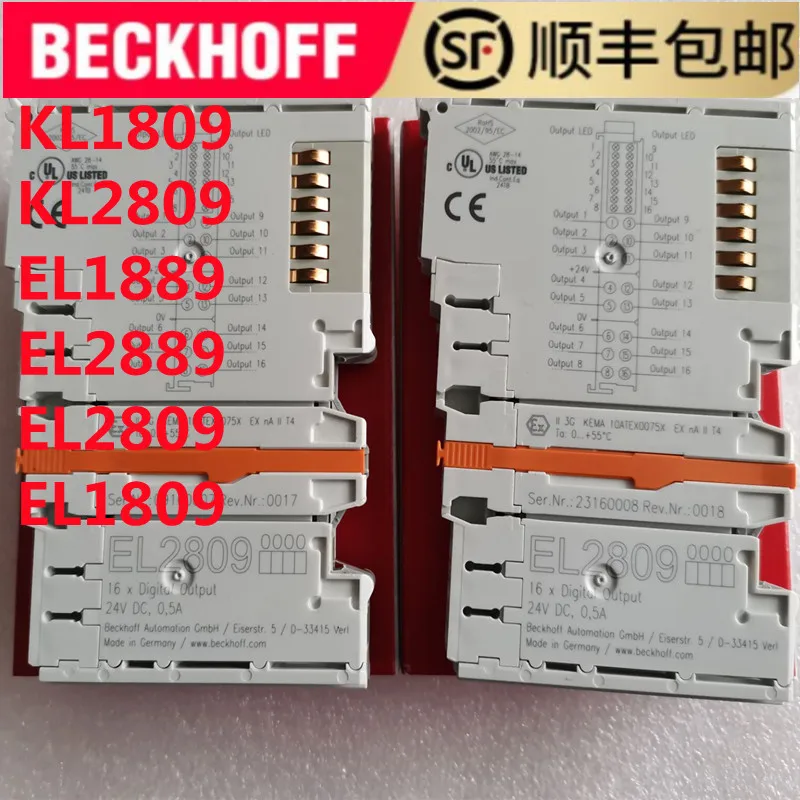 

BECKHOFF KL1809 KL2809 EL1889 EL2889 EL2809 EL1809