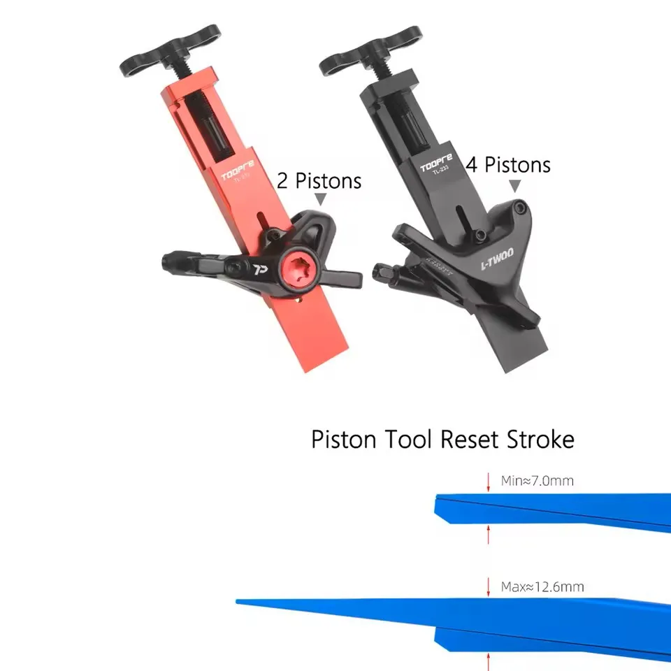 Bicycle Piston Reset Tool Bike Caliper Piston Press Tool For 2 Piston 4 Piston SHIMANO/SRAM Brake Caliper Bike Piston Tool - view 4