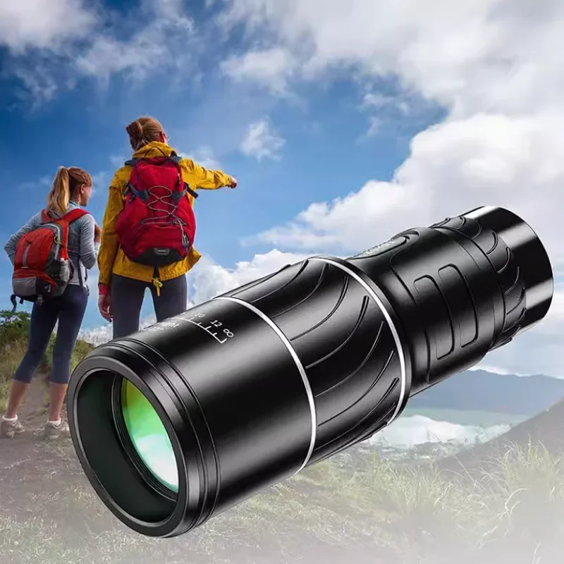 

16X52 High-definition Zoom Powerful Monocular Telescope Portable Monocular Telescope Remote Telescope Hunting Camping Outdoor