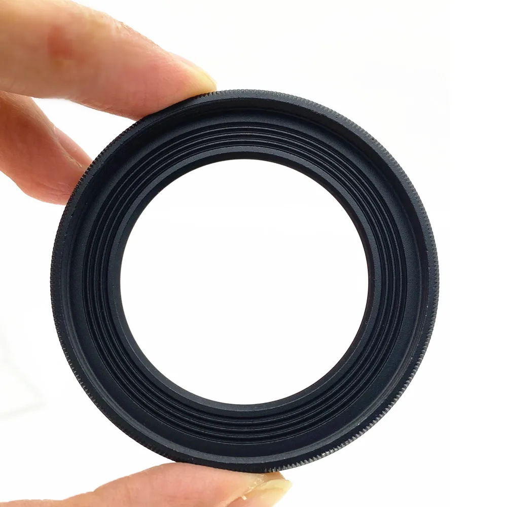 عدسة معدنية هود لكانون ، ظلة استبدال ، EW-52 ، RF 35 مللي متر ، F1.8 ماكرو هو STM ، RF 35 f/1.8 EW52 52 52 مللي متر