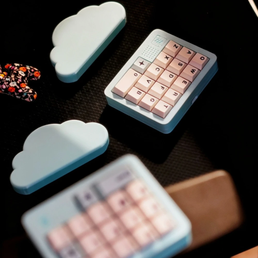 Toykit Mini Split Keyboard 34/36/38keys Costom Wireless ZMK Bluetooth Keyboard Hot Swap Inline Keypad Gaming Keyboard MX Switch