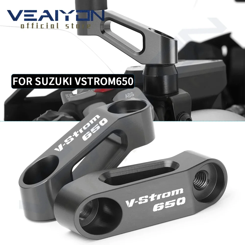 

For SUZUKI VSTROM650 V STROM 650 V-STROM 650 1000 1050 motorcycle Mirror Extender Rearview Mirrors Extension Adaptor accessories