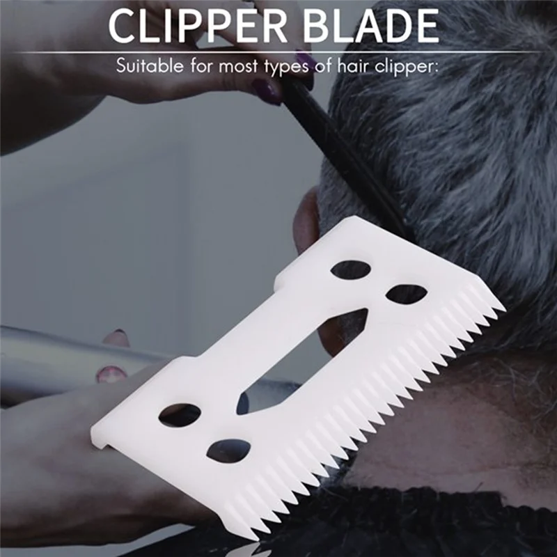 ABZL Novo 10 unidades 28 dentes lâmina de tosquiadeira de zircônia para lâminas de substituição Wahl Senior Clipper