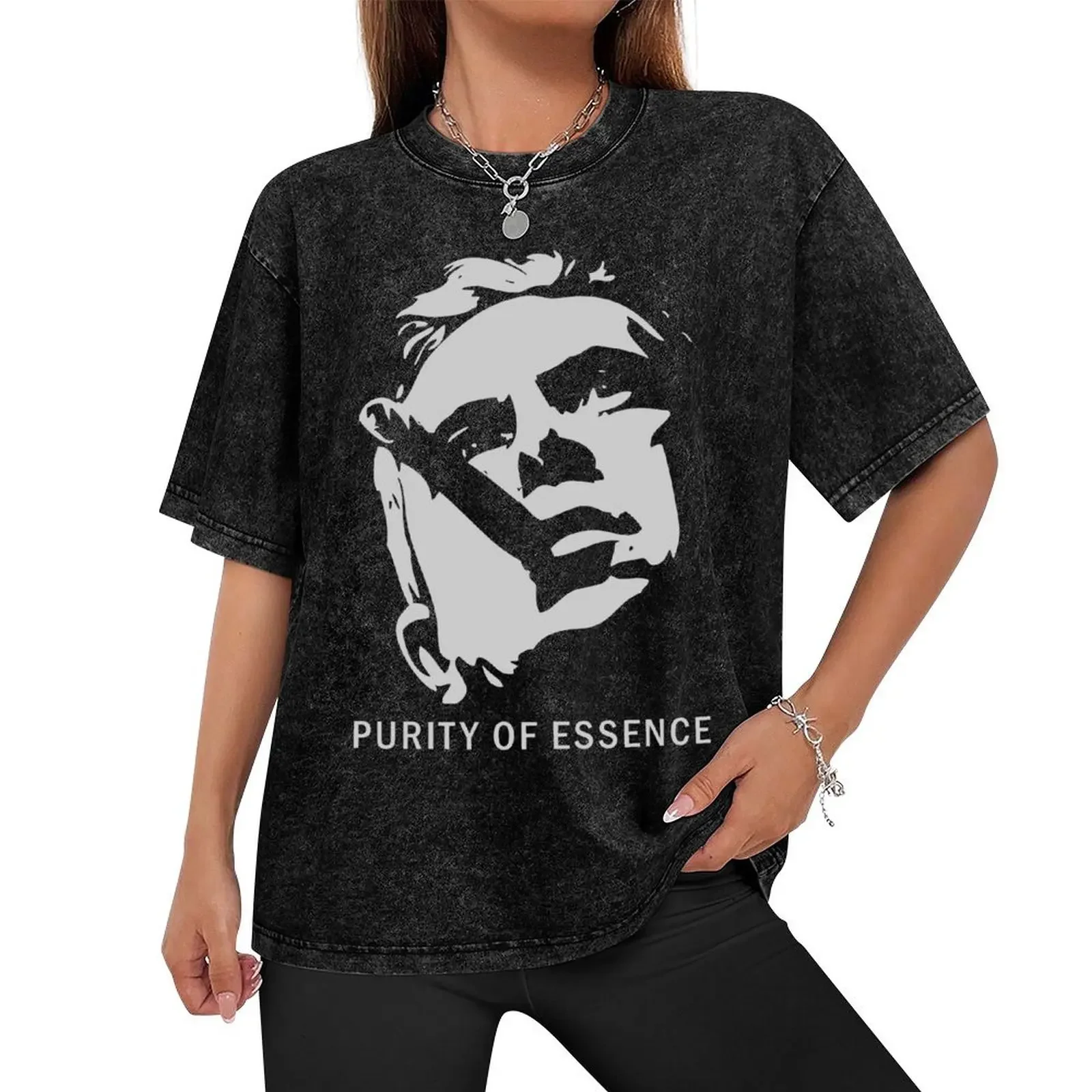 Purity Of Essence T Classic Guys Unisex Tee Best Women 90S Tees Retro Tee Women Bes T-Shirt baggy shirts mens clothing