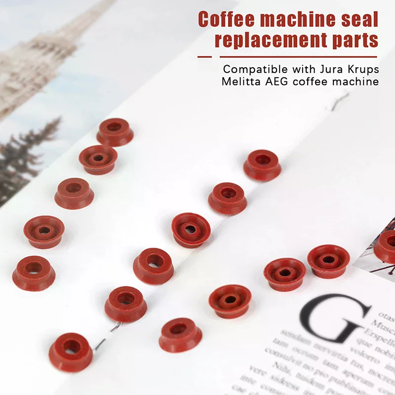 10pc Coffee Maker Sealing Gaskets Compatible With Jura Krups Melitta AEG Coffee Machines Accessories