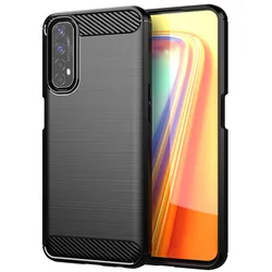 Soft Phone Cover for Realme 7 Narzo 20Pro Carbon Fiber Matte Case For realme narzo 20 pro Realme7 Silicone Cases Coque Fundas