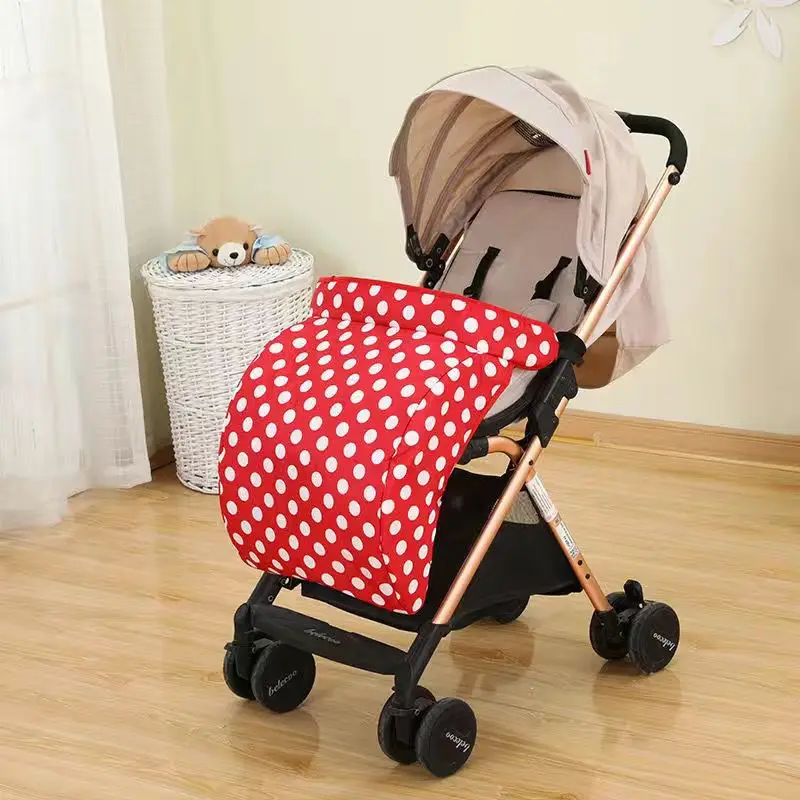 Simple Baby Stroller Foot Cover Four Seasons Universal Baby Trolley Foot Cover Windproof Warm Children\'s Stroller Footmuffs