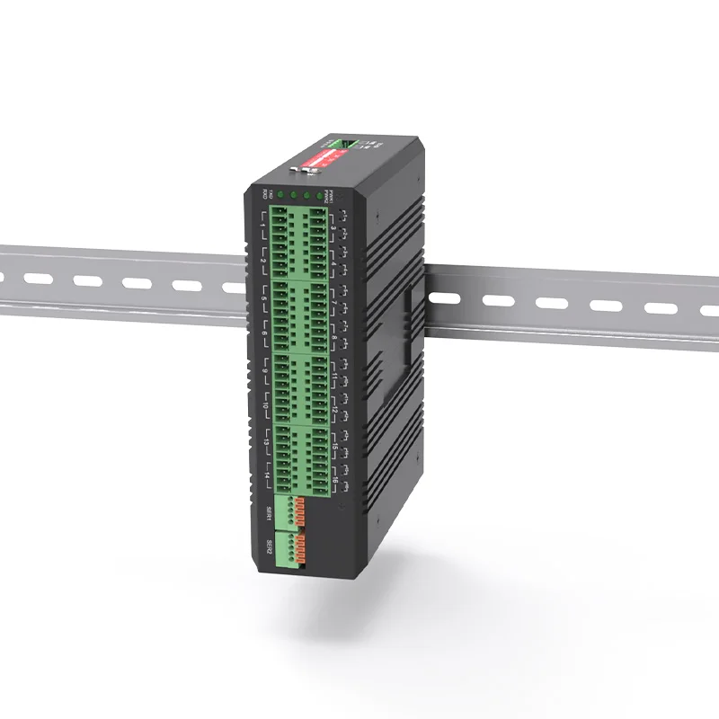 Din Rail 산업용 16 채널 RS485 허브 1 포트 직렬 RS232/422/485 ~ 16 포트 RS485 허브
