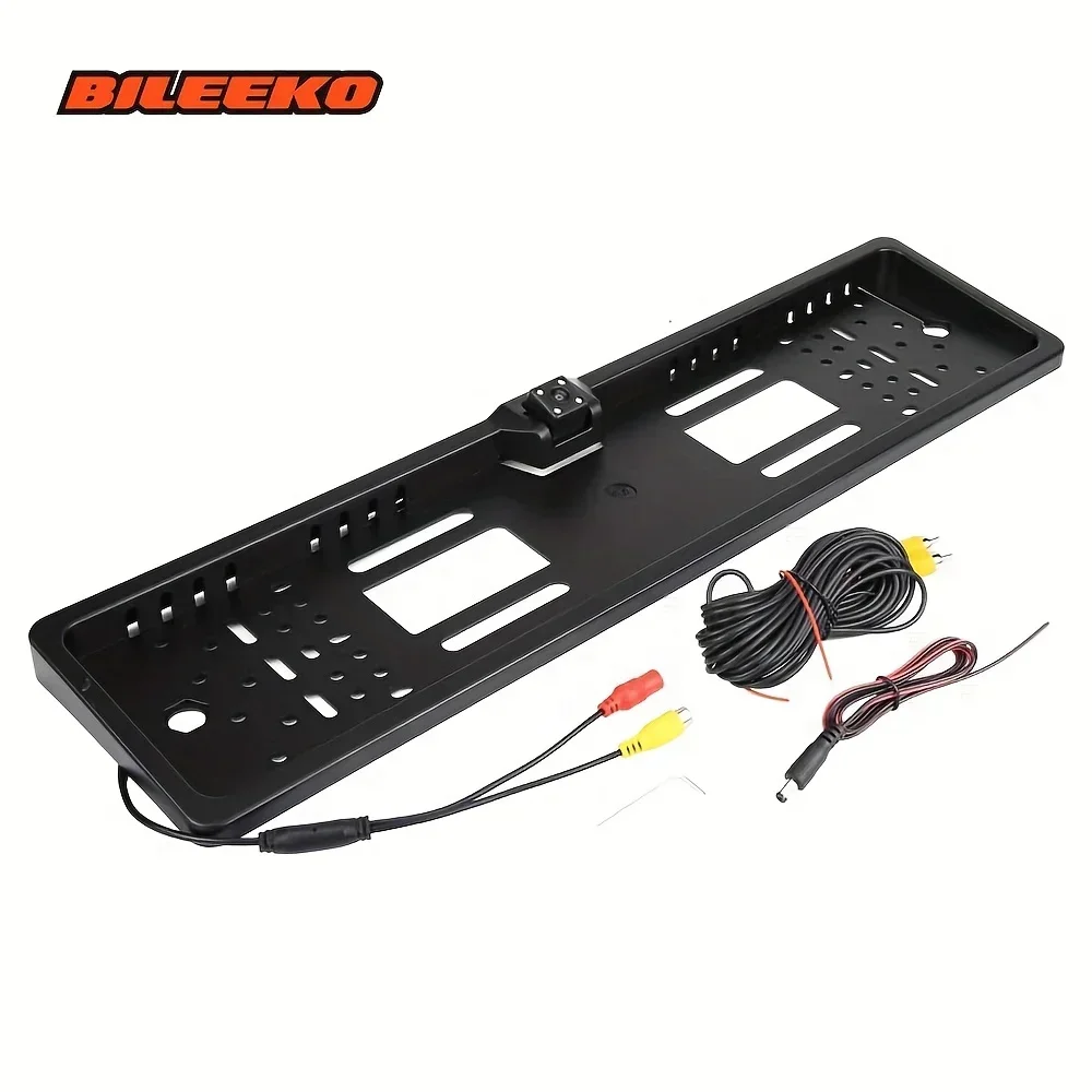 

Bileeko License Plate Frame Backup Camera - LED Night Vision for European Cars