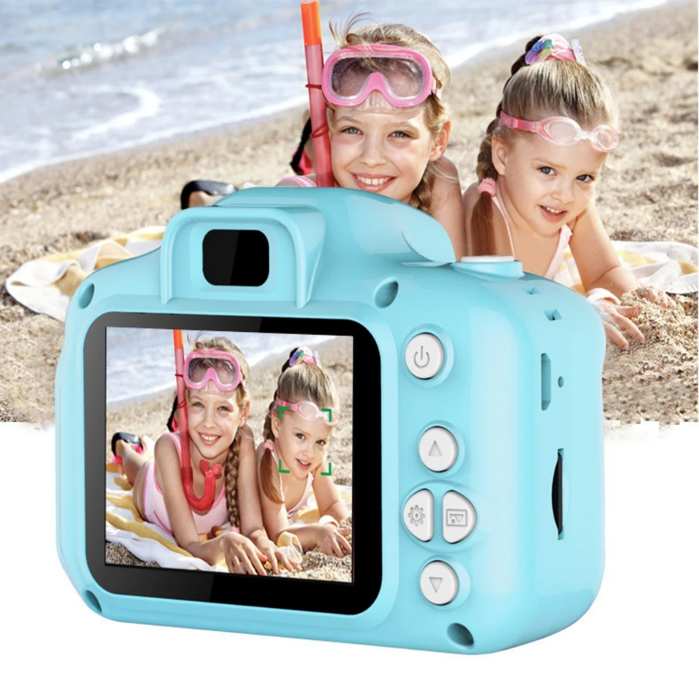 

Children's Camera Waterproof 1080P HD Screen Camera Video Toy 8 Million Pixel Kids Cartoon Cute Mini Educational Digital Camera