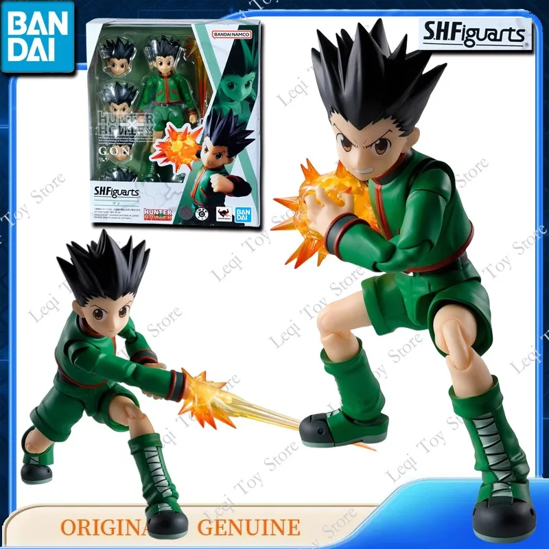 

Bandai Original Genuine Gundam SHF SHFiguarts HUNTER GON Action Anime Figures Toys Boys Girls Kids Gift Model Ornaments