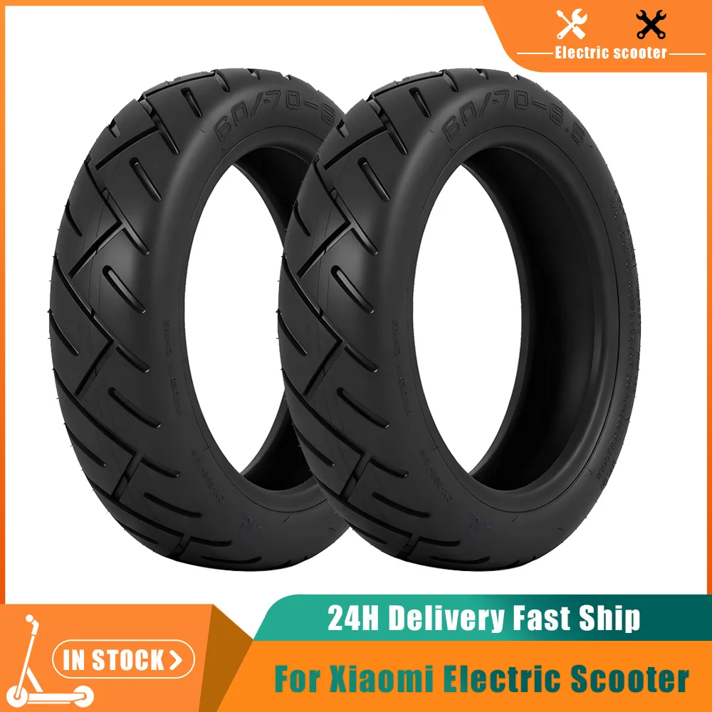 Peças de reposição da roda do pneu 60/70-6.5 pneu 10 Polegada para xiaomi 5 scooter elétrico kickscooter acessórios