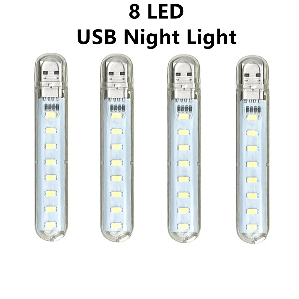 Mini USB kolíček lampa uitra zářící  USB noc lehký kniha lamp LED oko ochrana čtení kniha lehký pro počítač energie banka notebook