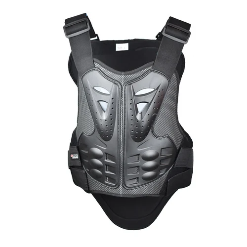 Imagen 1 del producto Armadura corporal para motocicleta, equipo de protección para conducción al aire libre, chaleco de protección para el pecho y la espalda para adultos, para Motocross, esquí y patinaje