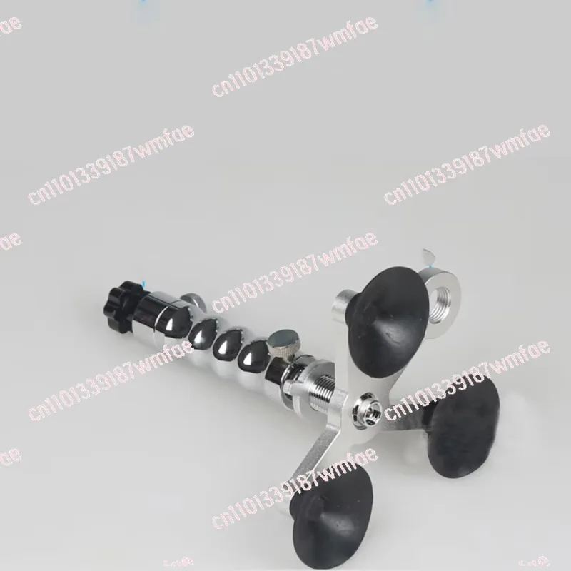Auto glass repair tool set, broken front windshield, damaged bull's eye resin liquid drill bit glue injection device