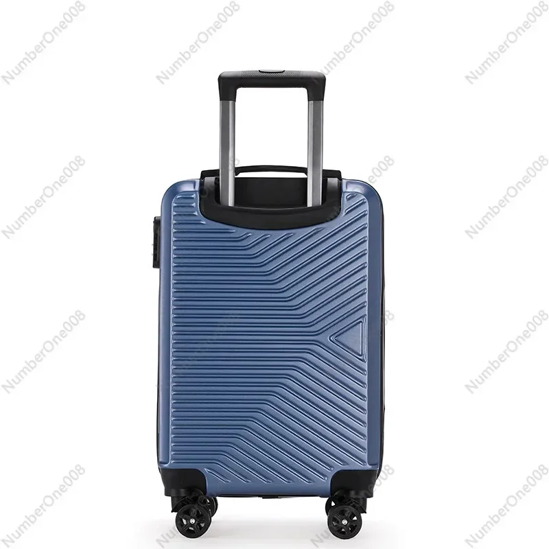 Solid Color Trolley Case 20 Inch Password Case Suitcase