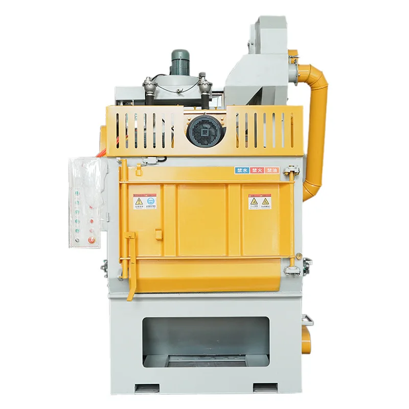 Crawler shot blasting machine metal surface treatment steel rust removal